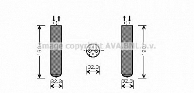 AVA QUALITY COOLING old343 -  Осушитель, кондиционер